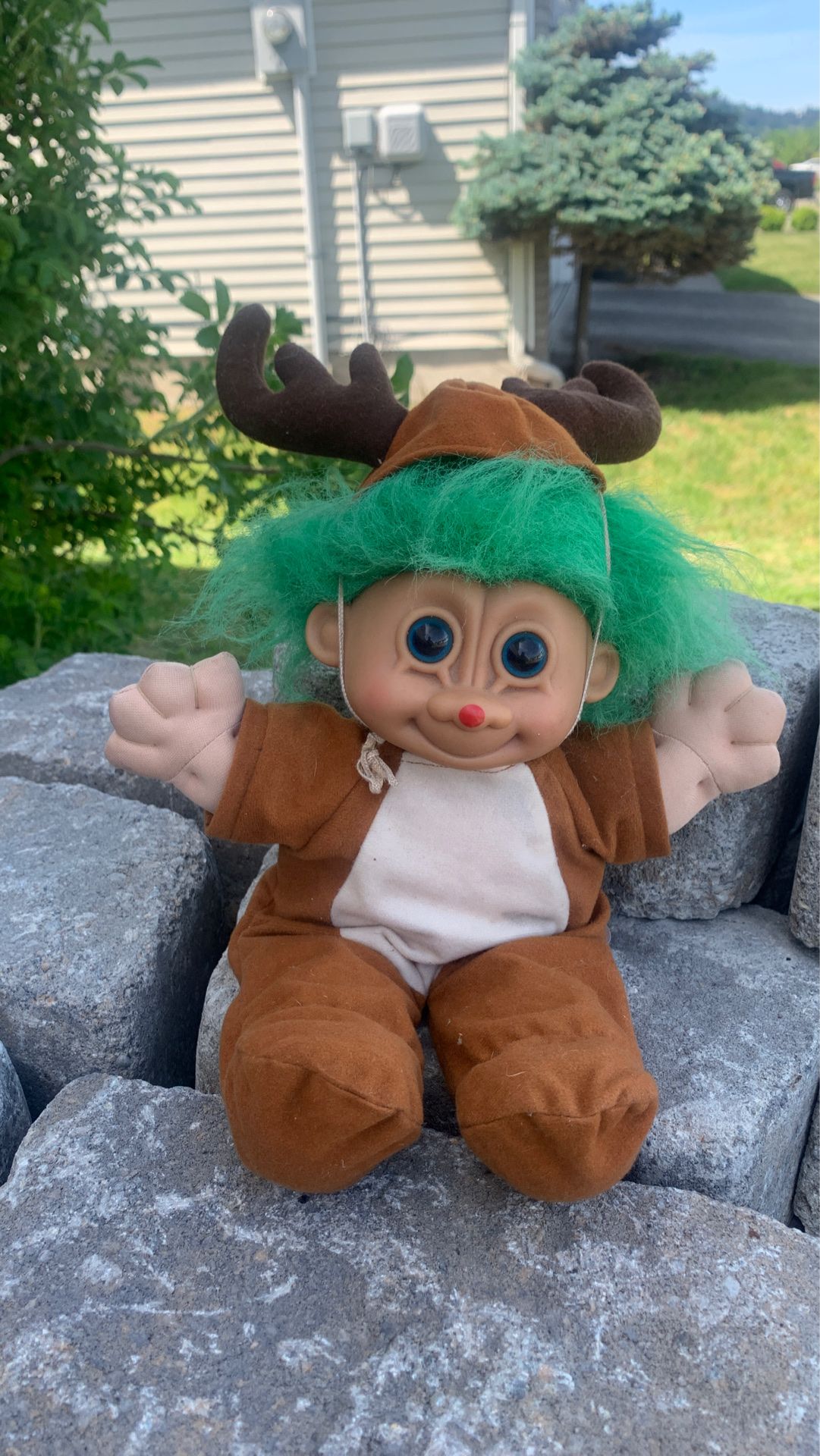 Collectible troll doll *Rudy* (Russ toys)