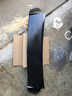 Honda Fit 2009 2010 2011 2012 2013 OEM Factory Style Spoiler MATTE BLACK