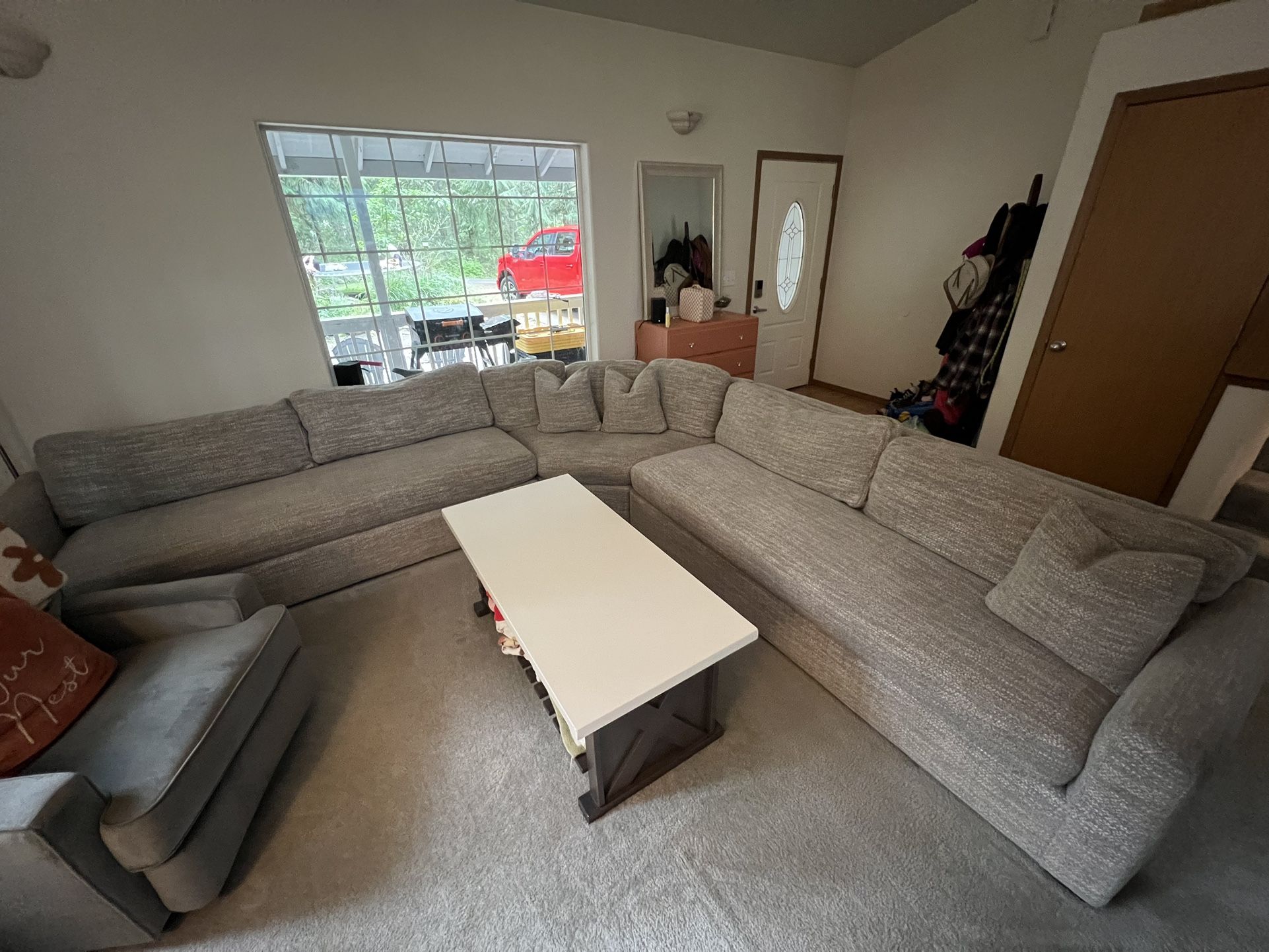 HUGE 3 Piece Sectional