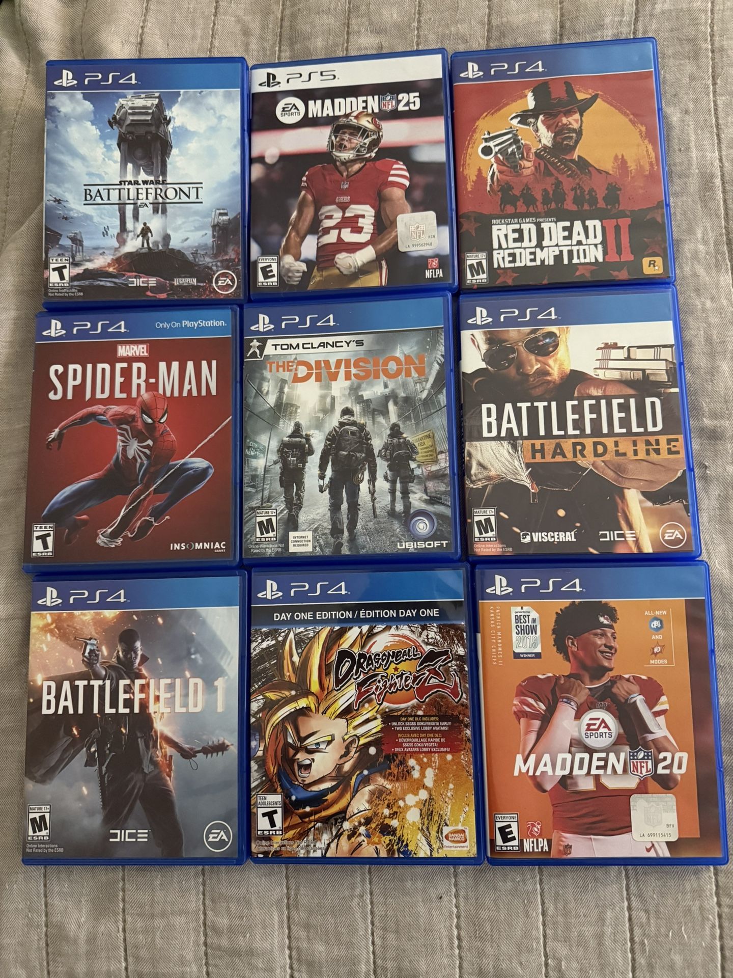 PS4/5 Games Bundle
