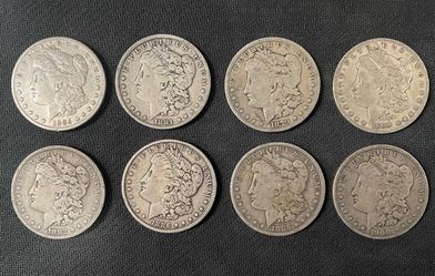 %90 silver Morgan’s