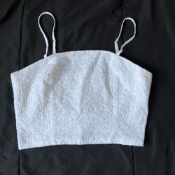 Aeropostale White Crop Top