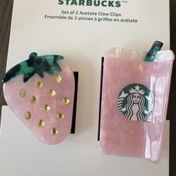 Starbucks Hair Clip 