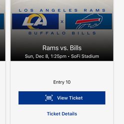 Rams Bills Tickets And Parking