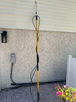 Telescoping pressure washer extension