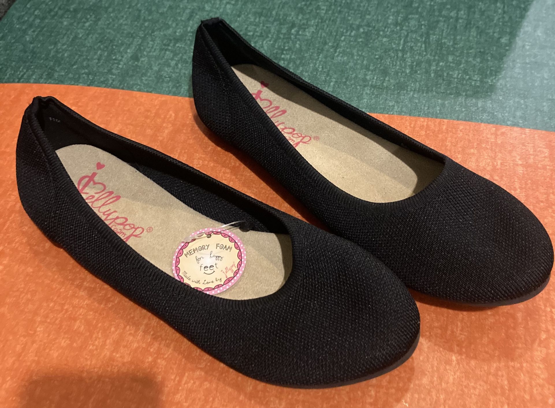 Memory Foam Flats 2 Pairs