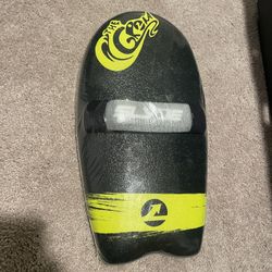 Slyde Grom Bodysurf Handboard – Black & Electric Lemon – Brand New in Wrap