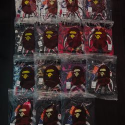 Bape Hoodies-All $140 for the week-2 or more for $120 each 
