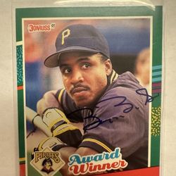 Auto Barry Bonds Cards