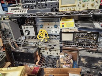 Big Lot Of Analog Electronic Test Equipment