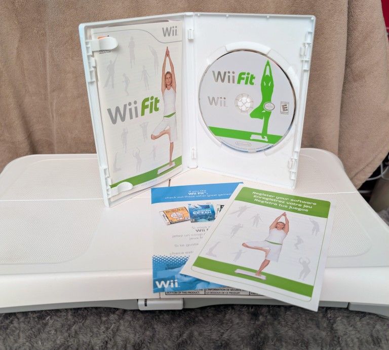Nintendo Wii Fit and Wii Balance Board Bundle