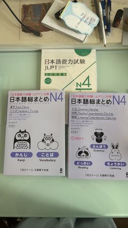 workbook for japanese JLPT N4