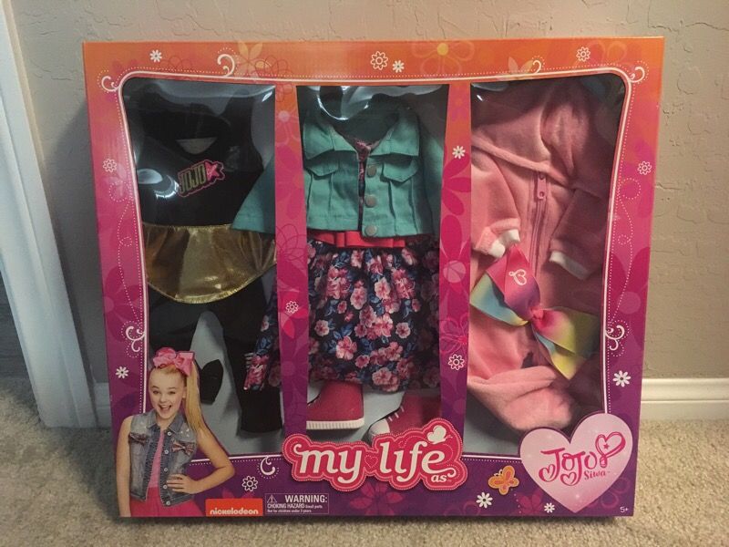 JoJo Siwa (My Life) doll clothing 3 outfits!! VHTF!!