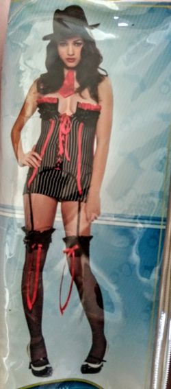 Sexy gangsta mafia costume S/M