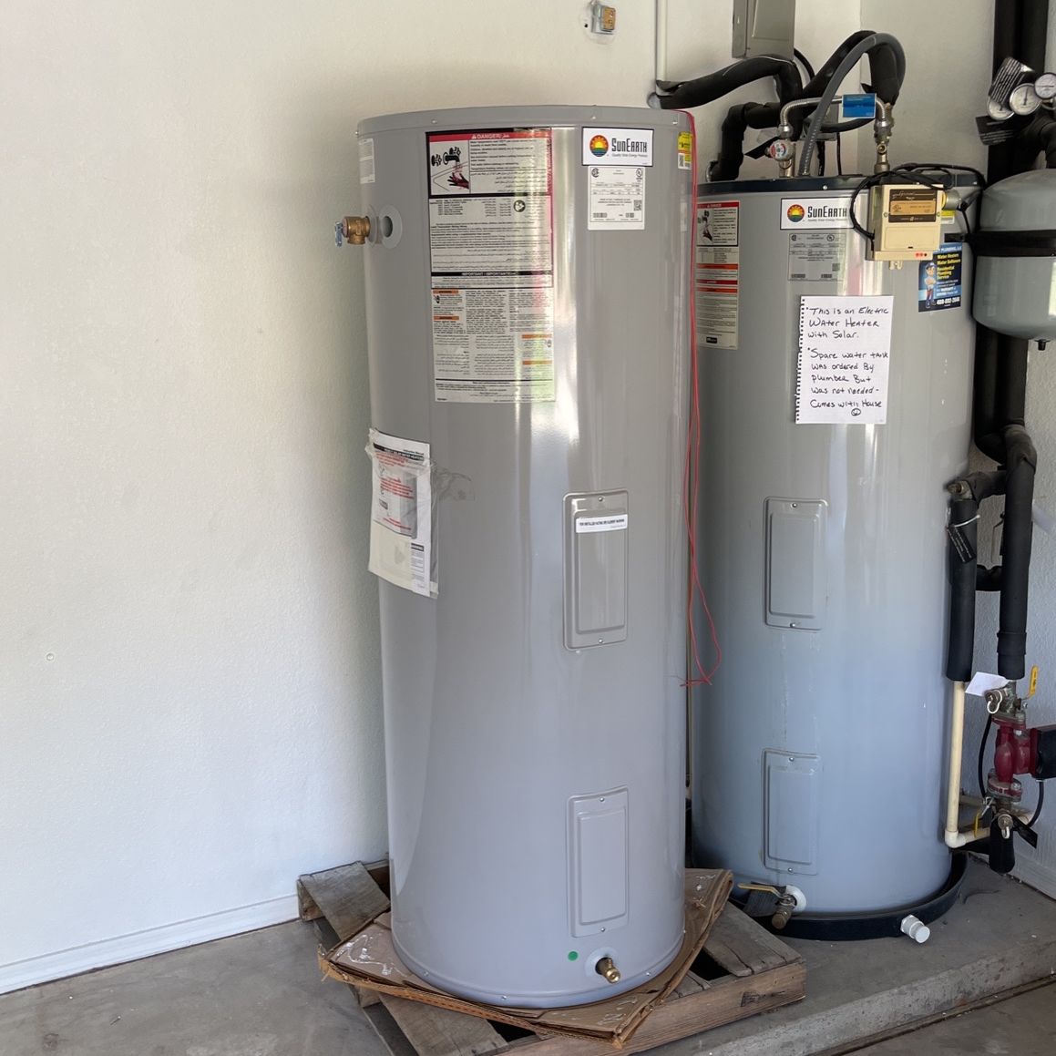 New Sun Earth Hot Water Heater 76 Gallon for Sale in Gilbert, AZ - OfferUp