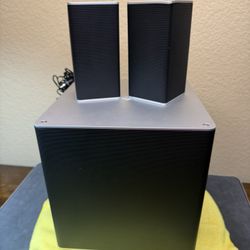 Vizio Bluetooth Subwoofer and Surround Satellite Speakers