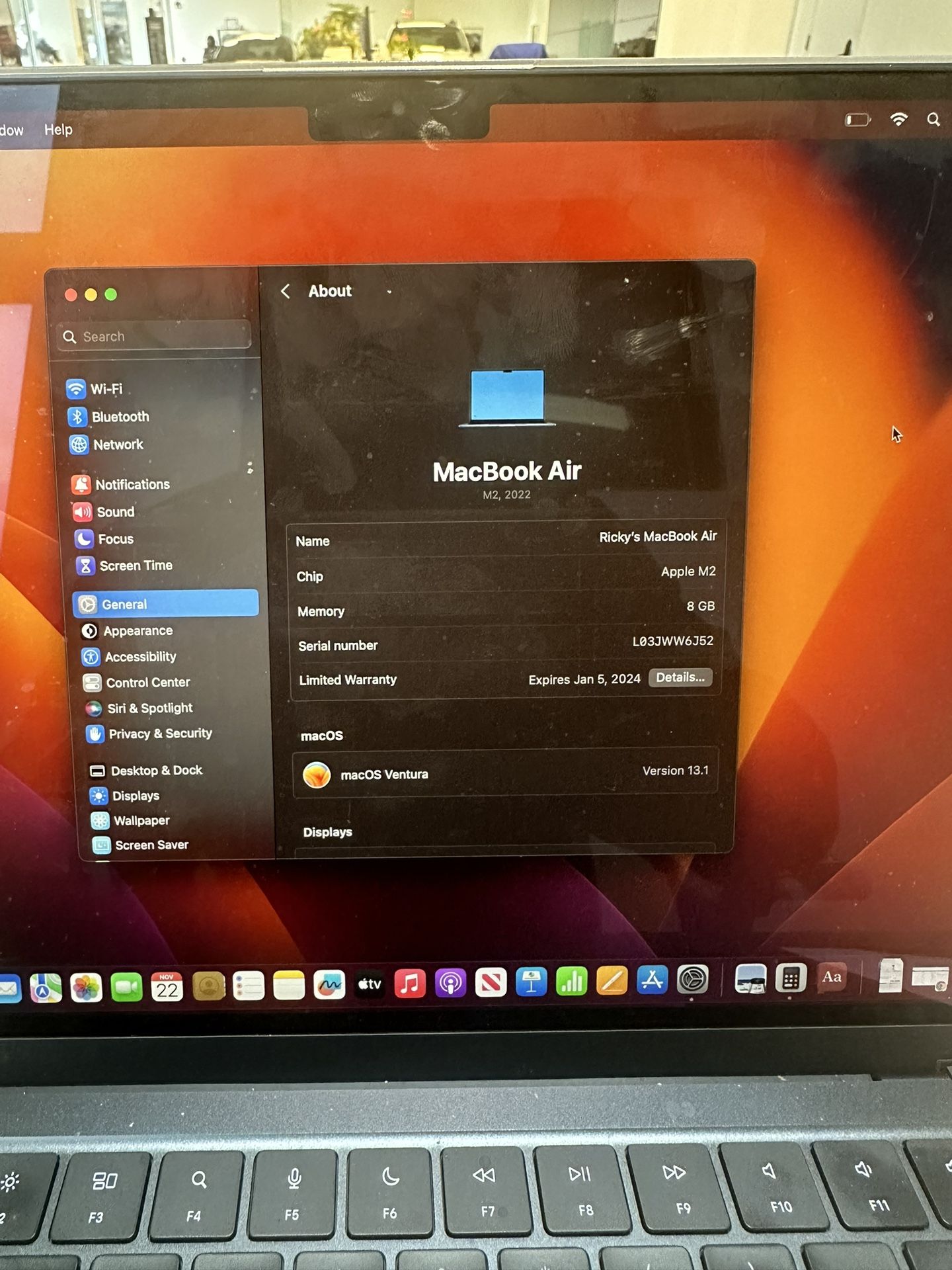 Macbook Air M2