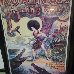 Koringa La Femme Fakir- The original- She Trains wild beast with her bare hands!