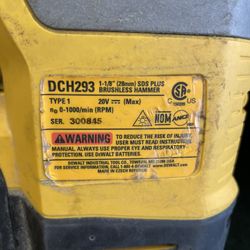 Dewalt Brushless Hammer 