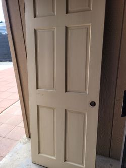 Solid wood door