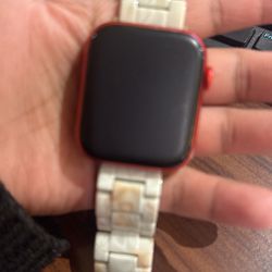 Red apple watch series 6 44mm