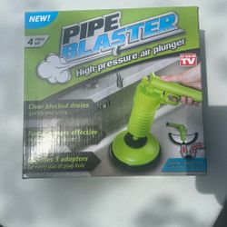 Pipe Blaster High Pressure Air Plunger
