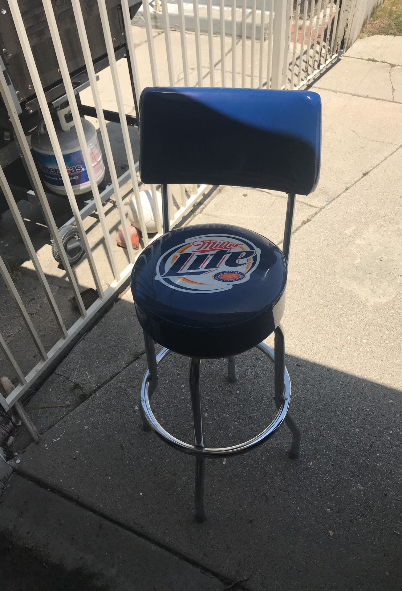 Miller lite bar stool