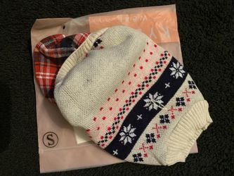 Dog sweater have 2 of the $30 for both size small