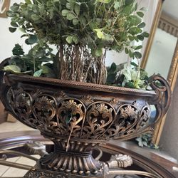 Clay Urn,  From lamp Plus.   Great Quality 