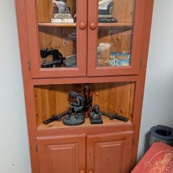 Corner Cabinet 6' High 
