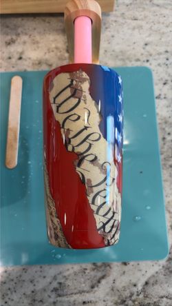 Handmade 250th Anniversary Tumbler – Limited Edition Epoxy Cup
