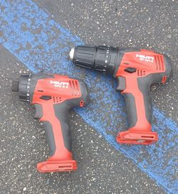 Hilti drill and impact driver * tools only*2