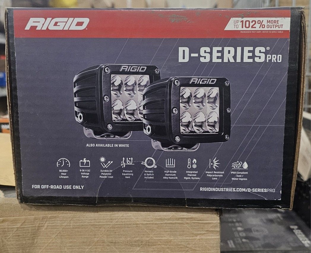 RIGID 502313 D-Series PRO | Driving |LED lights,