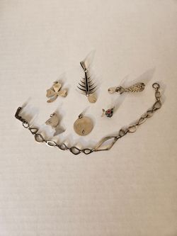 Sterling Charms bracelet