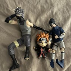 Kakashi Pain Sasuke Action Figures Plus Akatsuki Headband