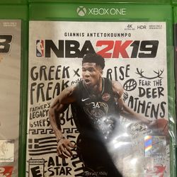 NBA 2k19 Xbox One Game 