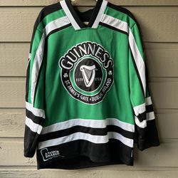 Guinness Mens L Stars Theme Hockey Jersey