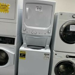 Brand New Stackable Dryer & Washer Laundry Center GE & Frigidaire