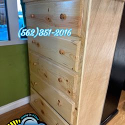 Jumbo Dresser Pinewood Chest New Tall Real Wood