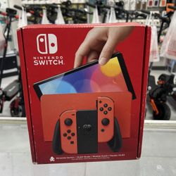 Nintendo Switch OLED Mario Red Edition! Finance For $50 Down Payment!!