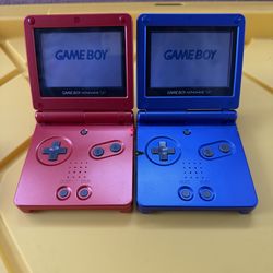 2 Nintendo gameboy advance sp