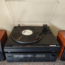 Complete Turntable Setup. Free Records 