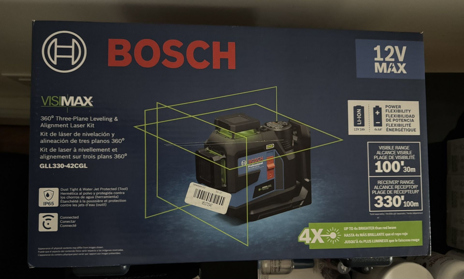 BOSCH wall leveling tool
