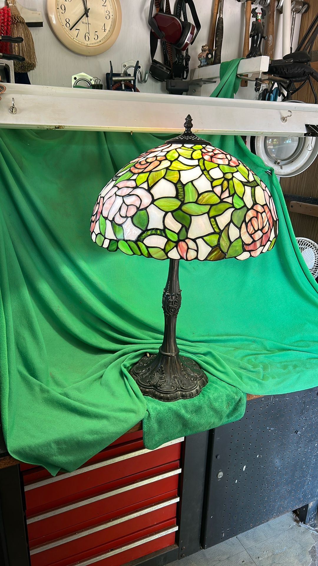 Vintage Tiffany Style Lamp
