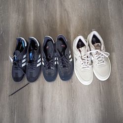 Black tennis shoes ( model samba) brand new for man size 11
