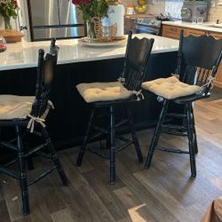 3 Bar Stools 