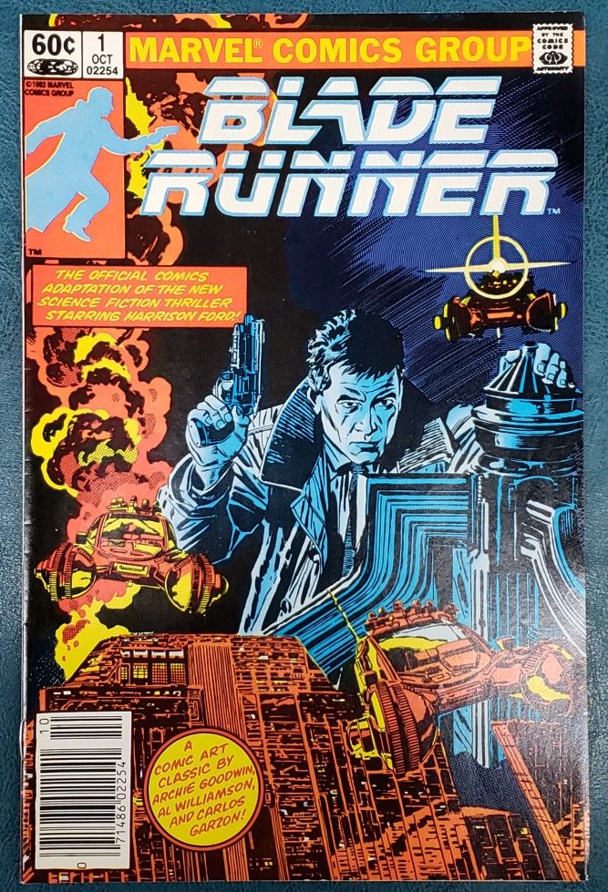 BLADE RUNNER #1 Classic Movie Adaptation High Grade F/VF Key 1982 Marvel Comics