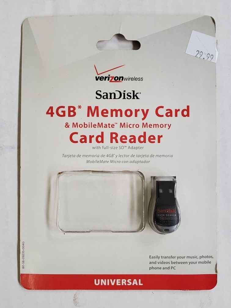 San Disk 4GB Micro Memory