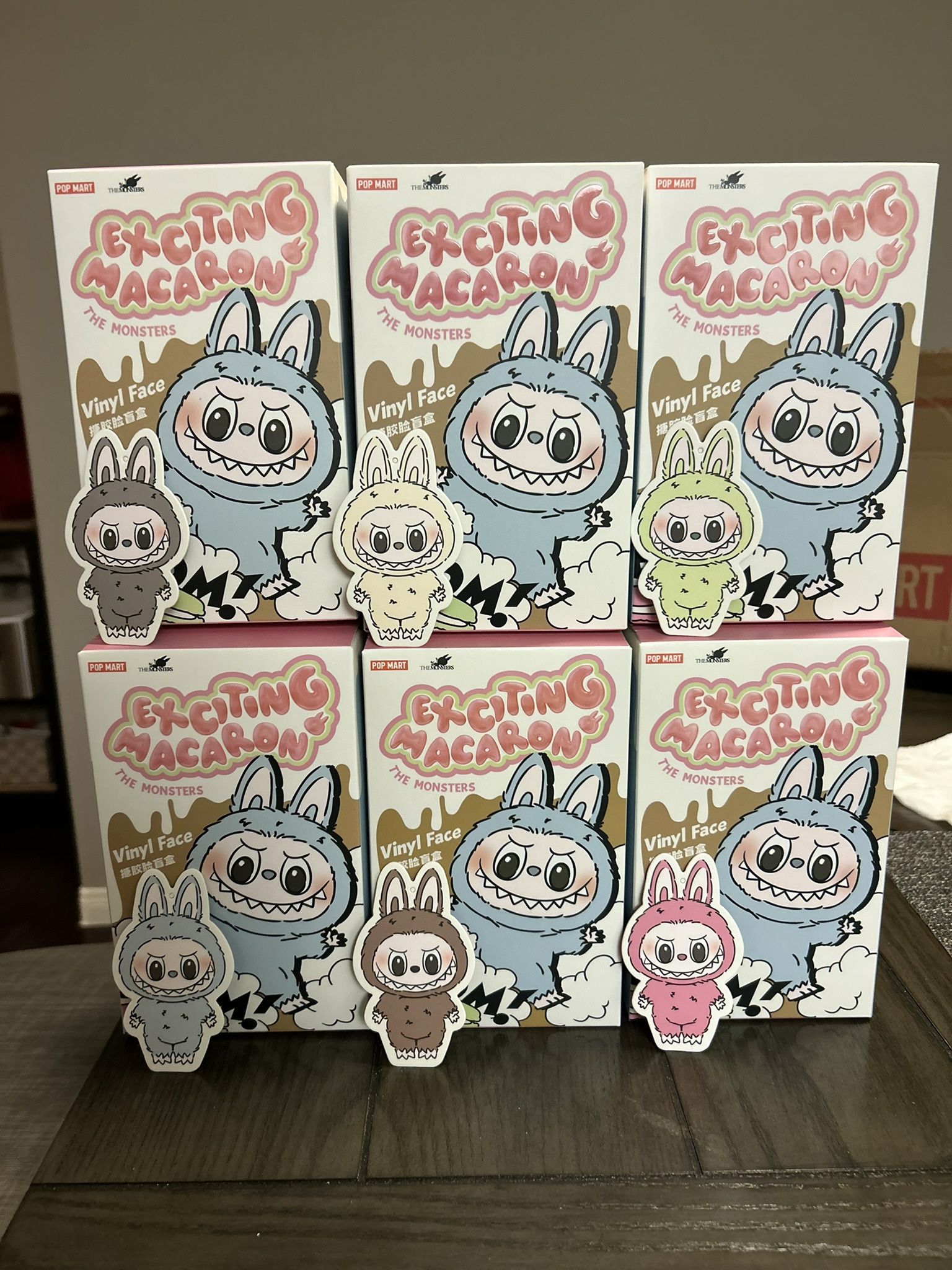 Exciting Macaron Labubu
