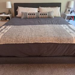 King Bed - Room & Board “Ella”